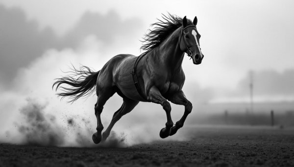  عکس اسب سیاه برای پس زمینه لپ تاپ