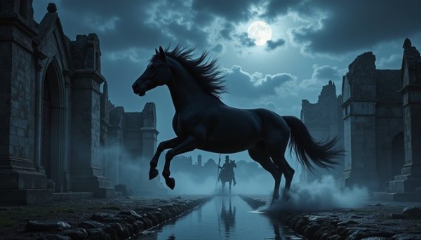  عکس اسب سیاه برای پس زمینه لپ تاپ