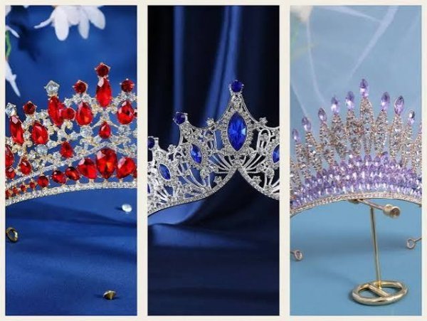  عکس تاج دخترانه برای عروسی لاکچری