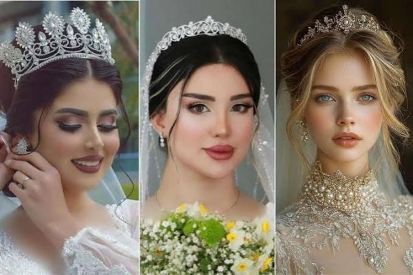  عکس تاج دخترانه برای عروسی لاکچری