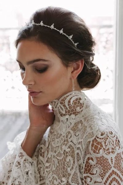  تاج عروس ساده و شیک
