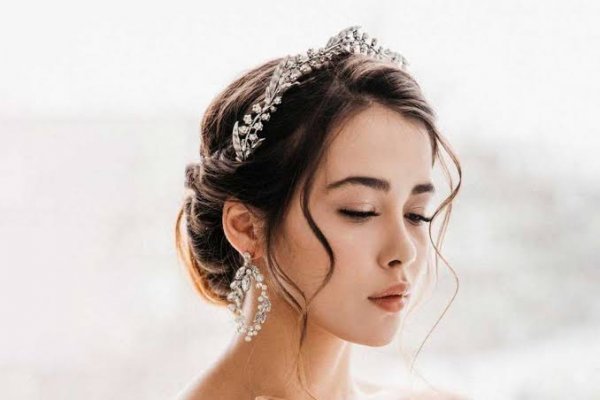  تاج عروس ساده و شیک
