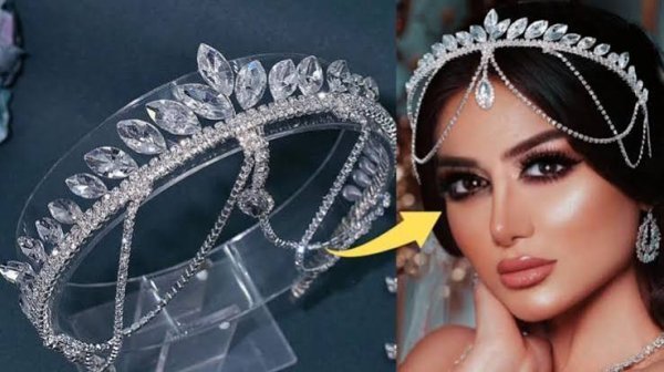  تاج عروس ساده و شیک