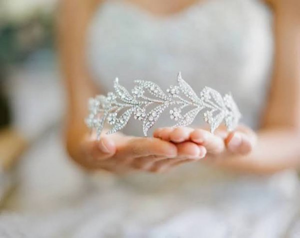  تاج عروس ساده و شیک