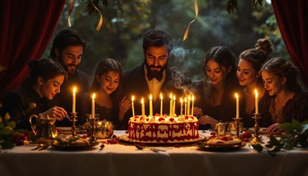  عکس کیک تولد با شمع