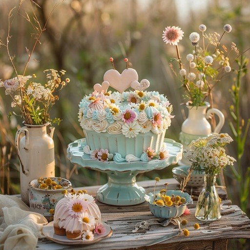  عکس کیک تولد با شمع