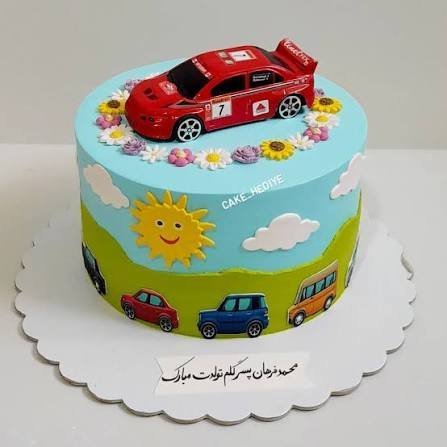  عکس کیک تولد پسرانه خوشگل