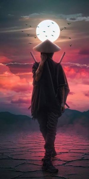  عکس سامورایی زن