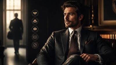  عکس مرد جنتلمن