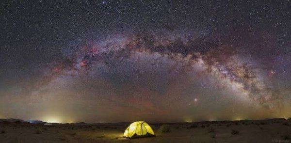  عکس کویر لوت در شب
