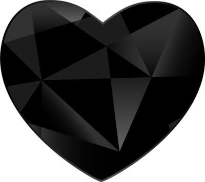 دانلود عکس قلب مشکی