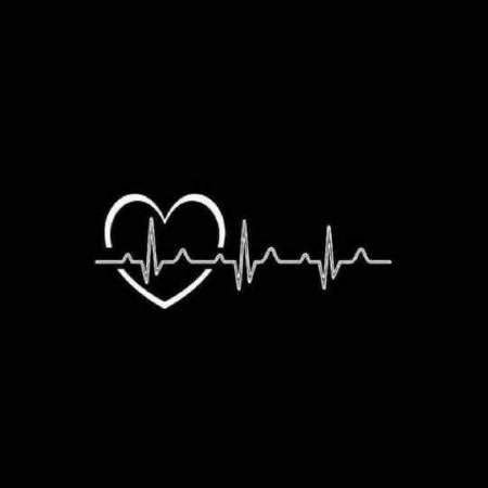  دانلود عکس قلب مشکی