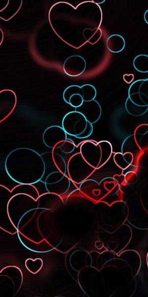  عکس قلب سیاه برای تصویر زمینه