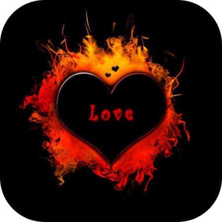  عکس قلب سیاه برای تصویر زمینه