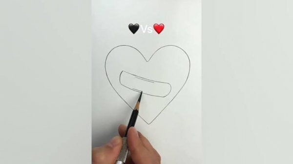  نقاشی قلب عاشقانه