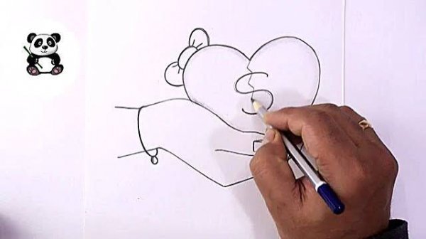  نقاشی قلب عاشقانه