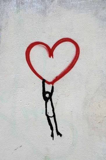  نقاشی قلب عاشقانه