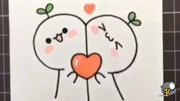  نقاشی قلب عاشقانه