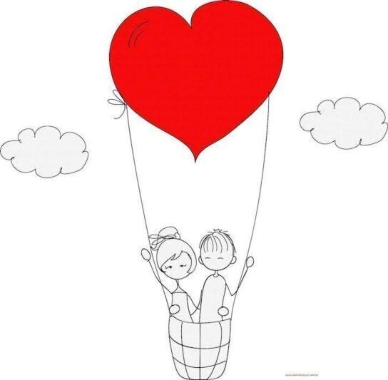  نقاشی قلب عاشقانه