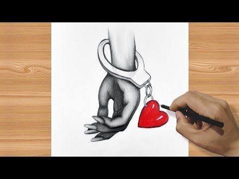  نقاشی قلب عاشقانه