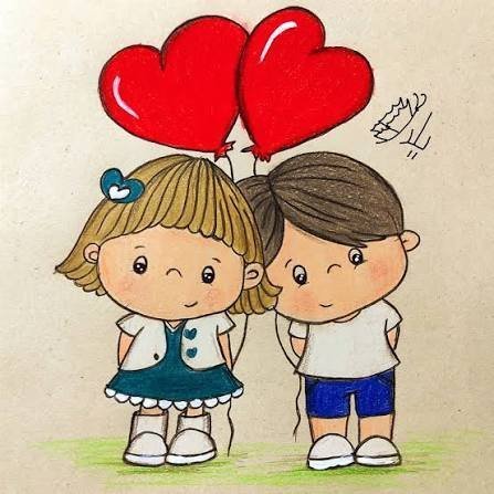  نقاشی قلب عاشقانه