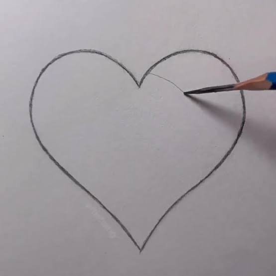  نقاشی قلب عاشقانه