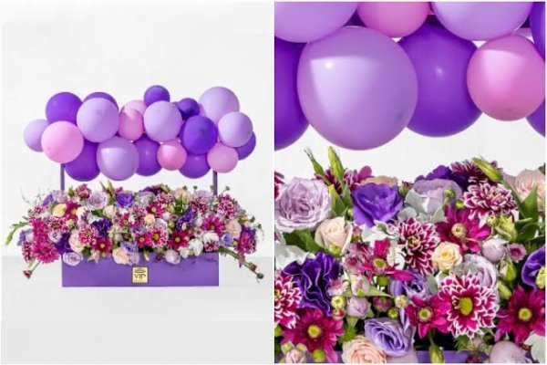  عکس سبد گل زیبا برای تولد