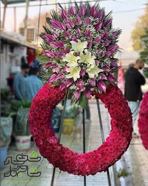  تاج گل تبریک لاکچری