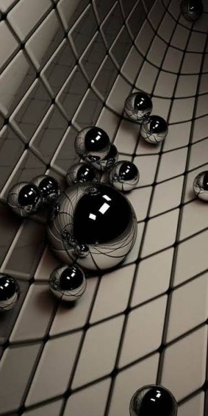  والپیپر سیاه سفید سه بعدی برای گوشی