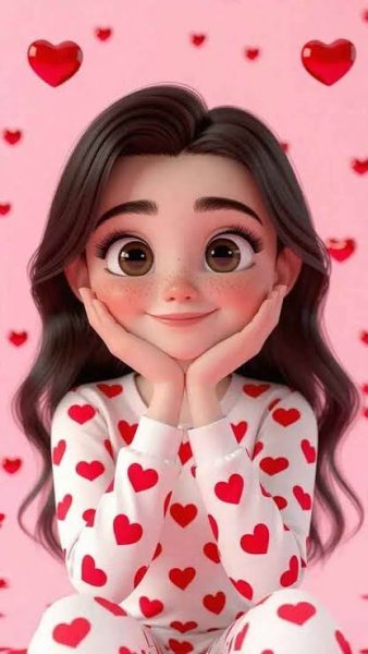 عکس کیوت صورتی فانتزی