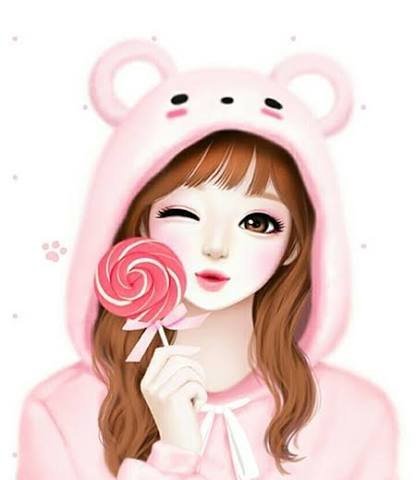  عکس کیوت صورتی فانتزی