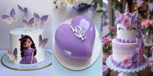 عکس بنفش دخترانه