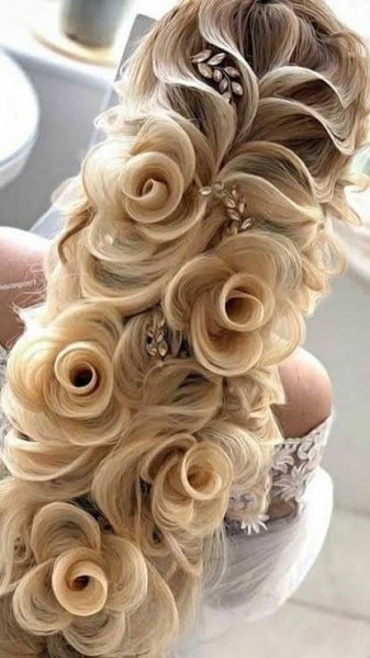  عکس مدل مو دخترانه برای عروسی