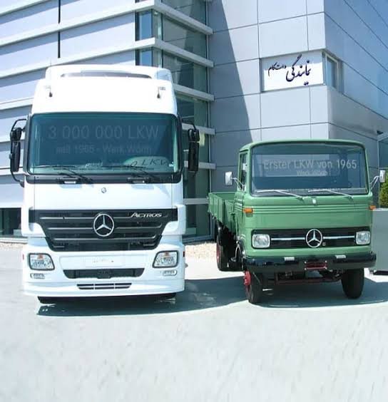  عکس ماشین بنز قدیمی کامیون