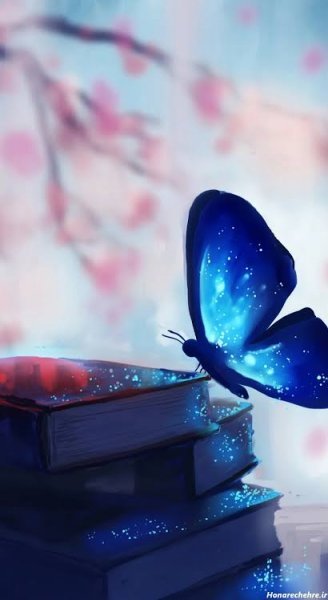  عکس پروانه آبی برای پروفایل