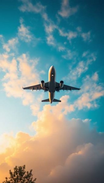  والپیپر هواپیما در حال اوج گرفتن