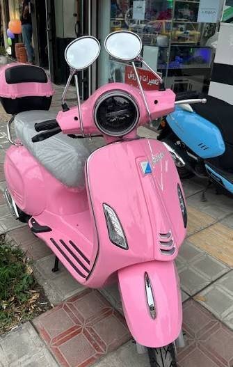  عکس موتور صورتی دخترانه واقعی