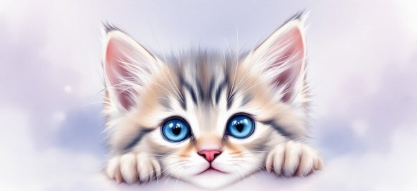  دانلود عکس گربه سیاه با چشمان آبی