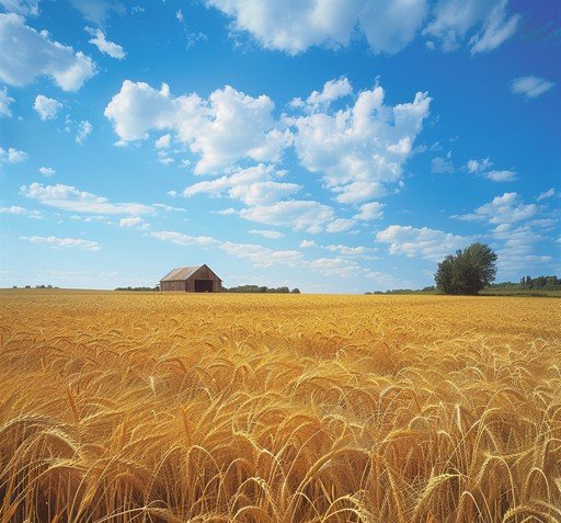  عکس مزرعه گندم