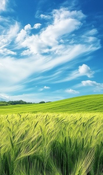  عکس مزرعه گندم