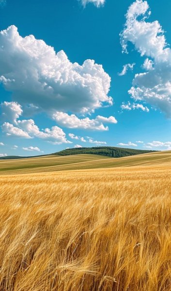  عکس مزرعه گندم