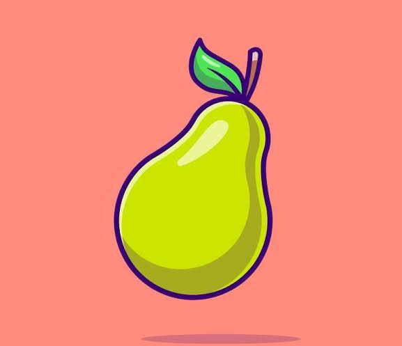  عکس گلابی کارتونی