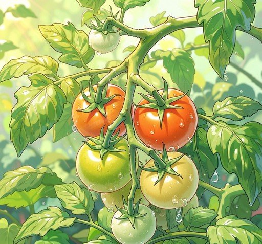  عکس گوجه فرنگی کارتونی