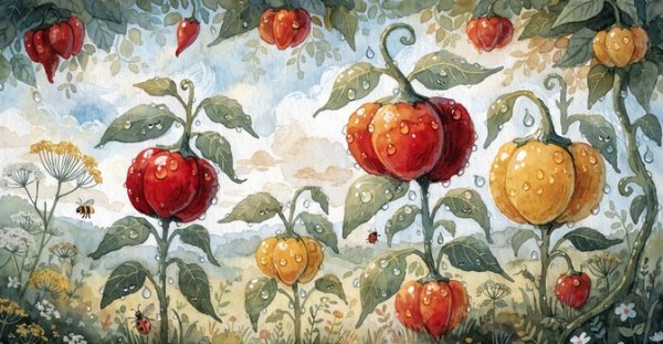 عکس گوجه فرنگی کارتونی