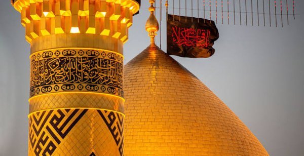  عکس گنبد طلایی امام حسین برای پروفایل