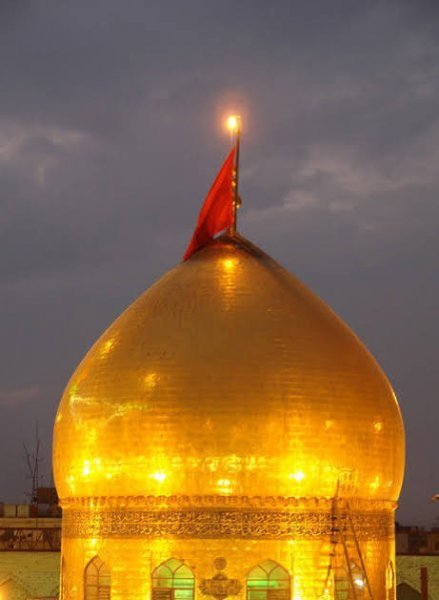  عکس گنبد طلایی امام حسین برای پروفایل