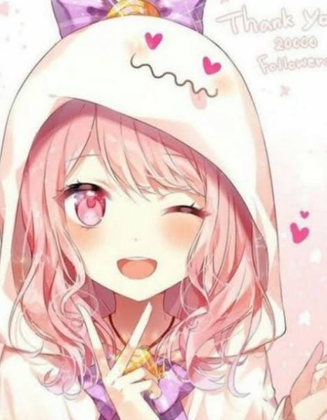  والپیپر دختر انیمه ای ناز برای آیفون