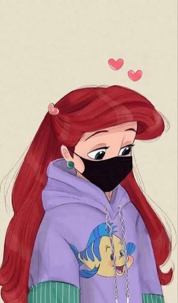 والپیپر نقاشی دختر برای گوشی