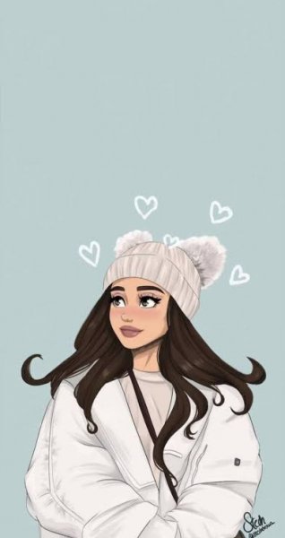  والپیپر نقاشی دختر برای گوشی