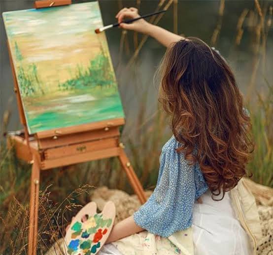  والپیپر نقاشی دختر برای گوشی